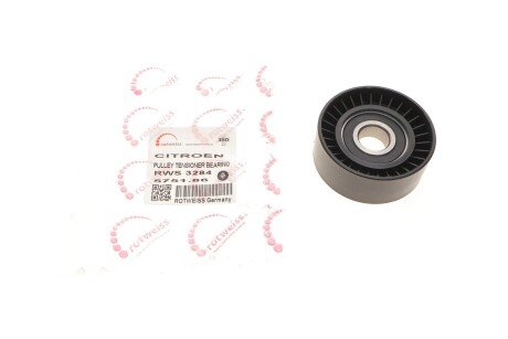 Ролик генератора Citroen/Peugeot/Ford 1.4HDi/1.6TDCi 01- (натяжний) (65x26) UA63 ROTWEISS RWS3284