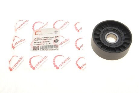 Ролик генератора VW T5 1.9TDI (натяжний) (70x24x17) UA63 ROTWEISS RWS3298