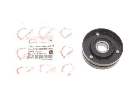 Ролик генератора VW Polo/Golf/Skoda Octavia/Fabia 1.0-1.6 97- (натяжний) UA63 ROTWEISS RWS3301