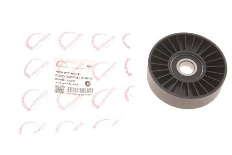 Ролик генератора Opel Omega/Vectra 2.0-2.2DTI/DI 96- (натяжний) (opt-om) ROTWEISS RWS3305