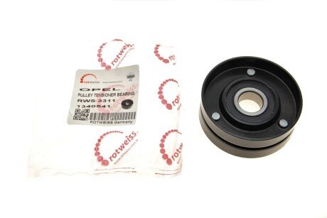 Ролик ременя генератора Chevrolet Lacetti/Opel Combo/Astra 1.4-1.8 91- (натяжний) (opt-om) ROTWEISS RWS3311