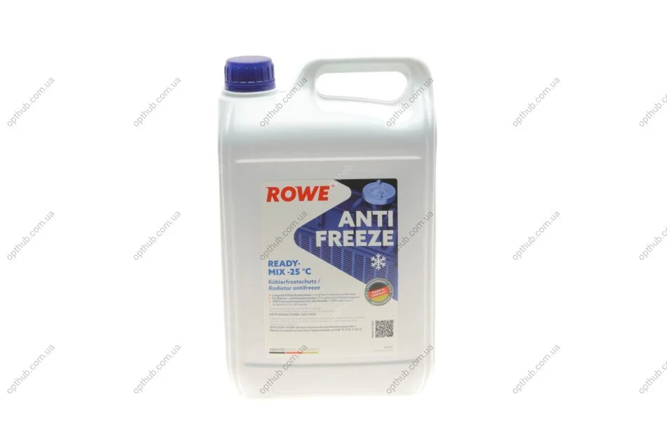 Антифриз HIGHTEC ANTIFREEZE COOLANT RM -25°C (5 L) Rowe 21041-0050-99 (фото 1)