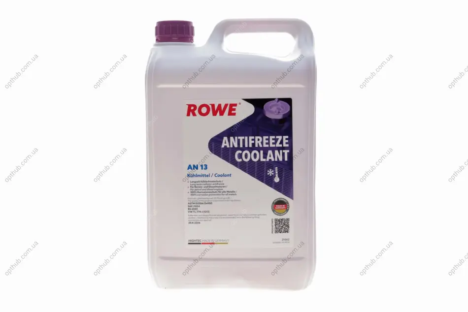 Антифриз HIGHTEC ANTIFREEZE COOLANT AN 13 (5 L) Rowe 21062-0050-99 (фото 1)