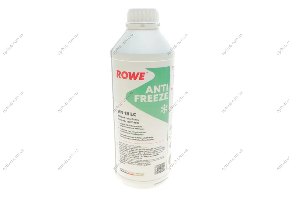 Антифриз HIGHTEC ANTIFREEZE COOLANT AN 18 LC (1,5 L) Rowe 21133-0015-99 (фото 1)