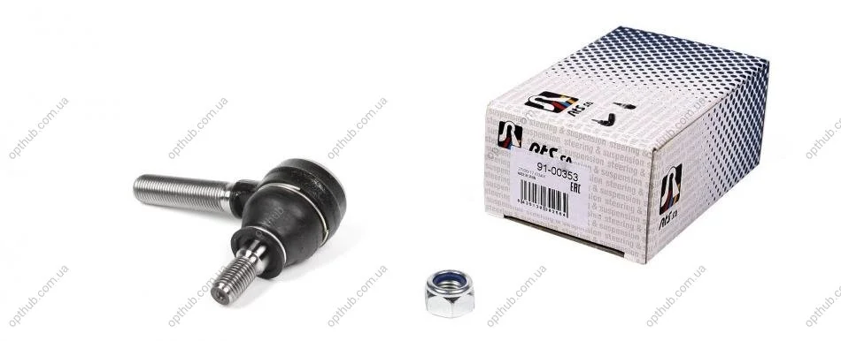 Наконечник тяги рульовой (R) Opel Omega A/B 86-03/Senator B 87-93 (внутр.) UA63 RTS 91-00353 (фото 1)