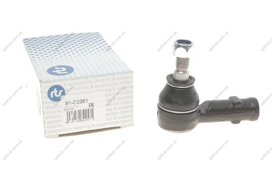 Наконечник тяги рульової Opel Vectra B 95-03/Saab 9-5 97-09 UA63 RTS 91-00361 (фото 1)