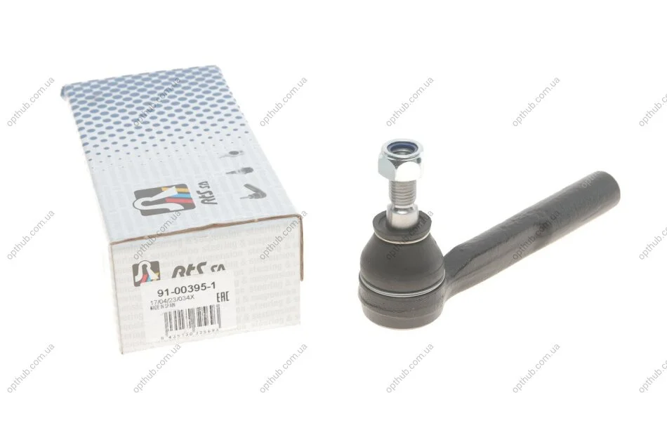 Наконечник тяги рульової (R) Opel Astra H 04-14/Zafira B 05-15 UA63 RTS 91-00395-1 (фото 1)