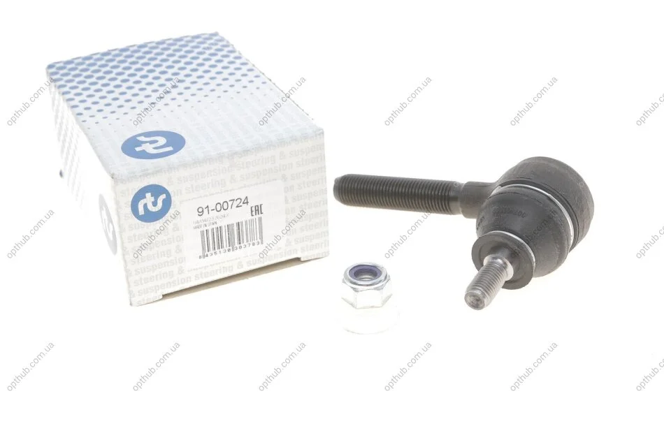 Наконечник тяги рульовой Citroen Berlingo/Peugeot Partner 96-08/Citroen C4 04-11/Peugeot 307 00- UA63 RTS 91-00724 (фото 1)