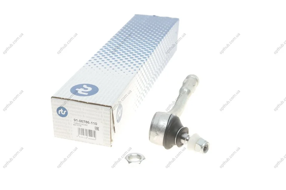 Наконечник тяги рульової (R) Citroen Berlingo/C4/Peugeot 308/3008/5008/Partner 08- UA63 RTS 91-00786-110 (фото 1)