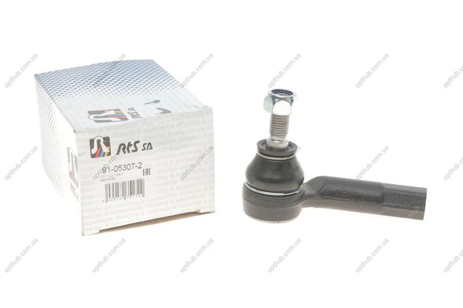Наконечник тяги рульовой (L) Skoda Fabia II 06-14/Rapid 12-19/VW Polo 09- UA63 RTS 91-05307-2 (фото 1)