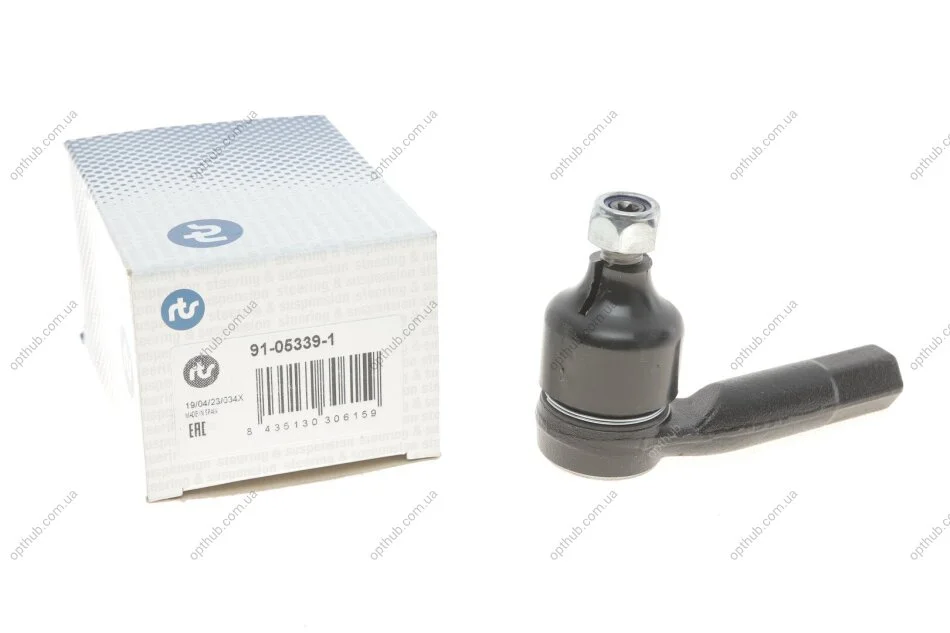 Наконечник тяги рульової (R) Audi A2 00-05/Seat Ibiza/Skoda Fabia 99-14/Roomster 06-15/VW Polo UA63 RTS 91-05339-1 (фото 1)