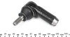 Наконечник тяги рульової (R) Audi A6 94-97/Audi 100/200 79-94 UA63 RTS 91-05925 (фото 2)