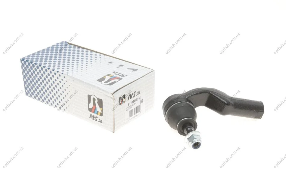 Наконечник тяги рульової (L) Ford C-Max 07-10/Focus II 04-12/Volvo C30/C70/S40/V50 04-13 UA63 RTS 91-07090-2 (фото 1)