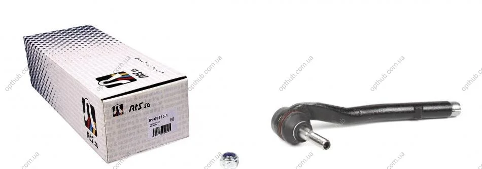 Наконечник тяги рульовой (R) BMW 5 (E39) 95-04 UA63 RTS 91-09575-1 (фото 1)