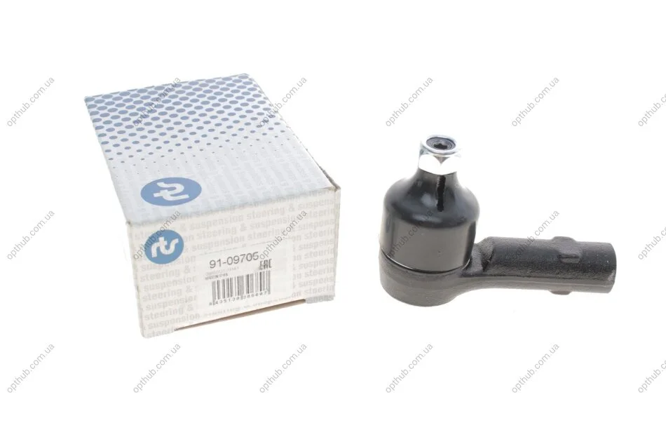 Наконечник тяги рульовой Hyundai Accent/Sonata/Elantra 93-06/Matrix 01-10/Kia Cerato 04- (L=80mm UA63 RTS 91-09705 (фото 1)