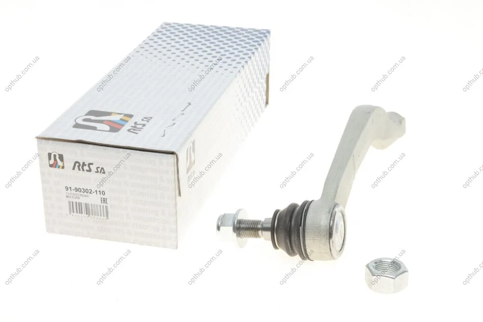 Наконечник тяги рульової (R) Renault Master III/Opel Movano B/Nissan NV400 10- UA63 RTS 91-90302-110 (фото 1)