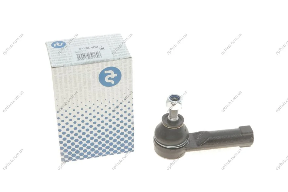 Наконечник тяги рульової (R) Renault Kangoo/Clio 97-/Megane/Scenic 96-03/Nissan Kubistar/Micra UA63 RTS 91-90402-1 (фото 1)