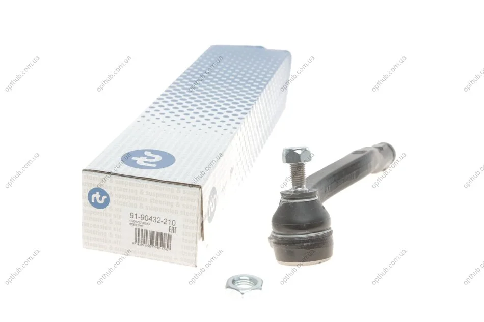 Наконечник тяги рульової (L) Renault Kangoo 08-/MB Citan 12- UA63 RTS 91-90432-210 (фото 1)