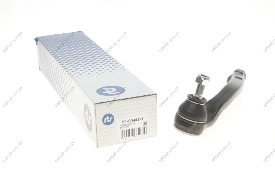 Наконечник тяги рульової (R) Renault Megane II/Scenic II 02- UA63 RTS 91-90447-1 (фото 1)