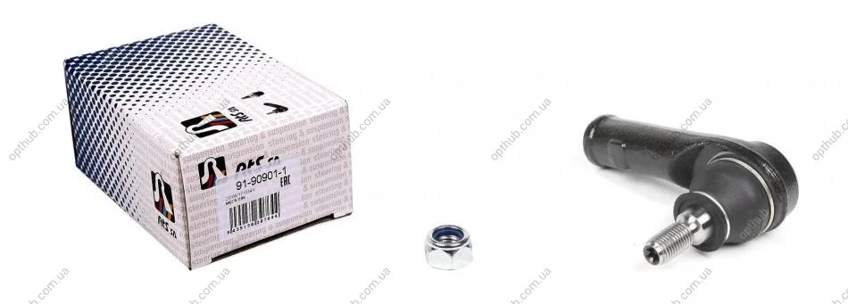 Наконечник тяги рульової (R) VW T4 90-03 (L=85mm/d=16mm) UA63 RTS 91-90901-1 (фото 1)