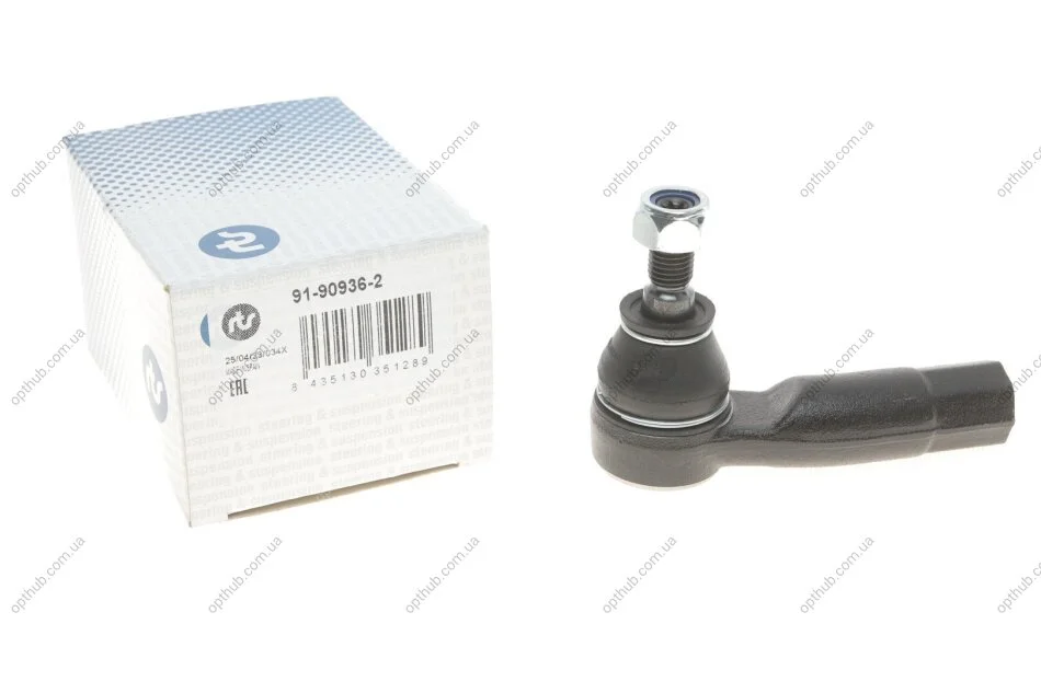 Наконечник тяги рульової (L) Audi Q3/Seat 10-/Skoda Octavia/SuperB/VW Caddy/Passat/Touran/Tigu UA63 RTS 91-90936-2 (фото 1)
