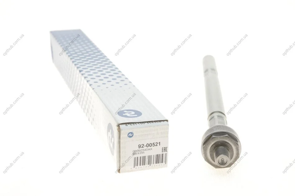Тяга рульова Citroen C4 04-11/Peugeot 307 00-09 (L=342.5mm) UA63 RTS 92-00521 (фото 1)