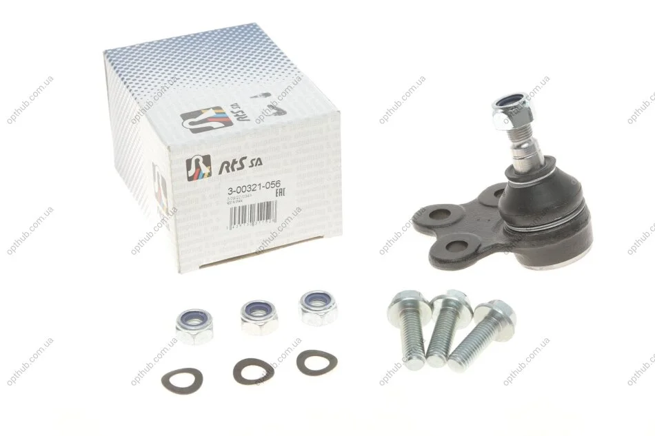 Опора кульова (передня/знизу) Opel Astra F 91-05/Vectra A 88-95/Ascona C 81-88 UA63 RTS 93-00321-056 (фото 1)