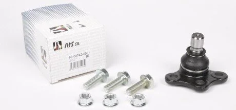 Опора кульова (передня/знизу) Citroen C2 03-12/C3 09-/Peugeot 207 06-13/2008 13- (d=18mm) UA63 RTS 93-00742-056