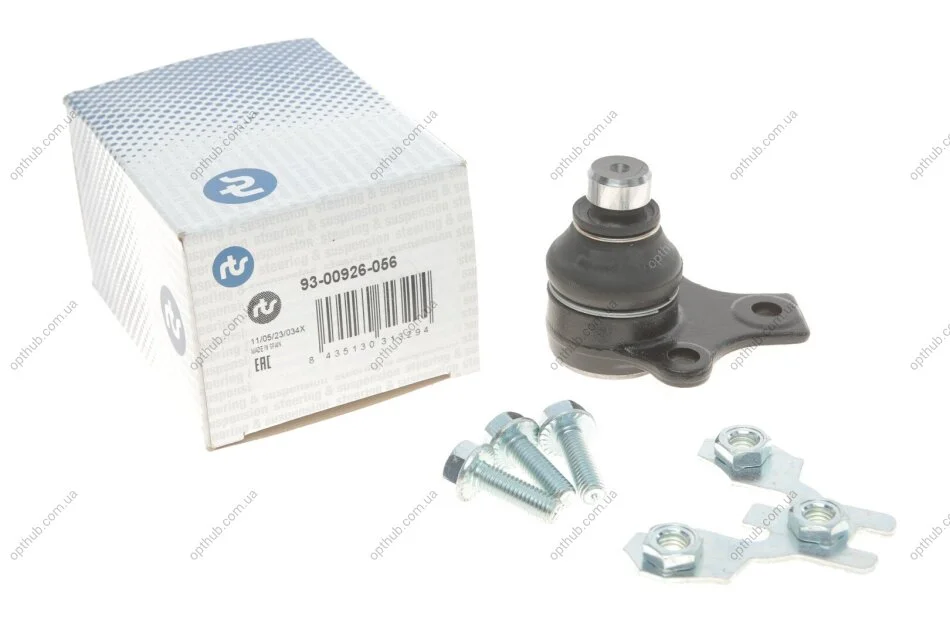 Опора шаровая (передняя/снизу)) VW Caddy II/Polo 95-04/Golf II/III 83-99/Passat 88-97 (d=19mm) UA63 RTS 93-00926-056 (фото 1)