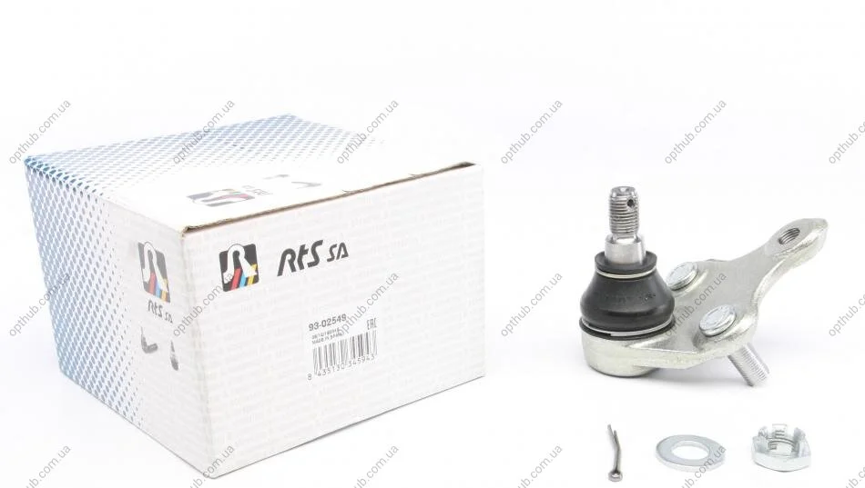 Опора кульова (передня/знизу) Toyota Corolla/Auris 06-18/Rav 4 III/IV 06-/Verso 09-18/Lexus NX 1 UA63 RTS 93-02549 (фото 1)