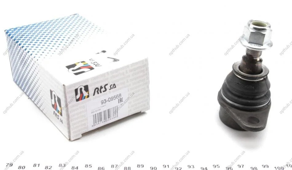 Опора шаровая (передняя/снизу)) BMW 3 (E90/E91/E92) 05-13/X1 (E84) 09-15/X5 (E53) 00-06 (opt-om) RTS 93-09568 (фото 1)