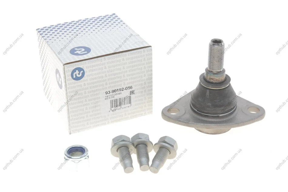 Опора кульова (передня/знизу) Citroen Jumper/Fiat Ducato/Peugeot Boxer 06- UA63 RTS 93-90192-056 (фото 1)