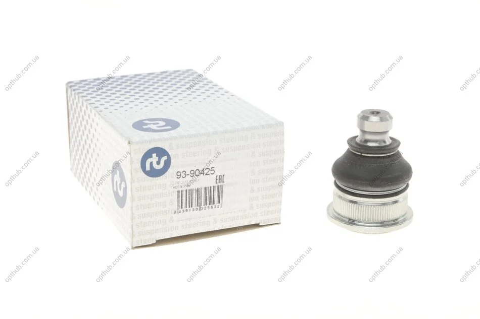 Опора кульова (передня/знизу) Renault Clio III/Logan I/Megane II/Scenic II 02- (d=18mm/38.3mm) UA63 RTS 93-90425 (фото 1)