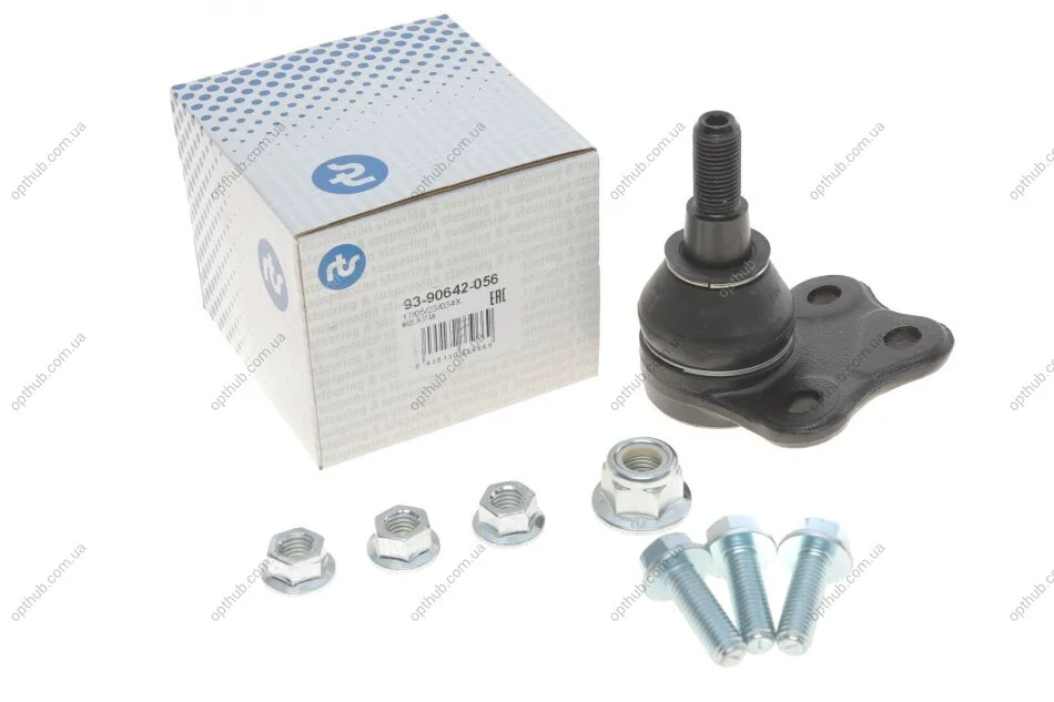 Опора кульова (передня/знизу) Ford Galaxy/Mondeo/S-Max 06-15/Volvo S60/V60 10-18/S80/V70 07- UA63 RTS 93-90642-056 (фото 1)