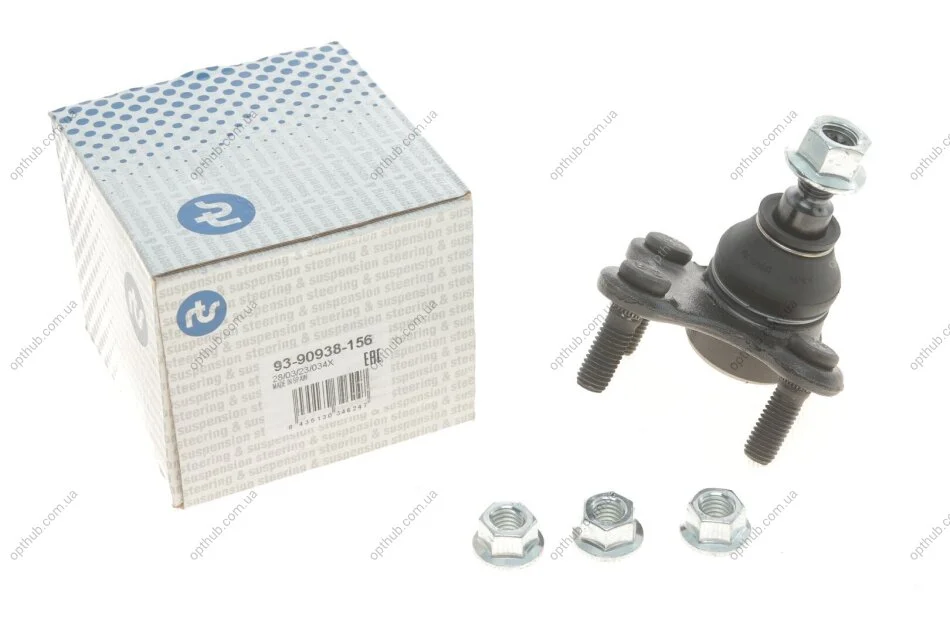 Опора кульова (передня/знизу/R) Audi A3/Seat/Skoda Octavia/SuperB/VW Caddy/Golf/Touran/Tigua UA63 RTS 93-90938-156 (фото 1)
