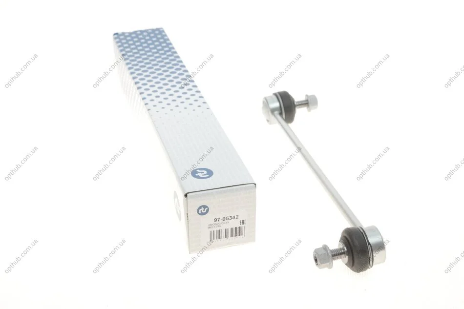 Тяга стабілізатора (переднього) Skoda Fabia 99-/Roomster 06-15/Rapid 12-/VW Polo 01-/Seat Ibiza UA63 RTS 97-05342 (фото 1)