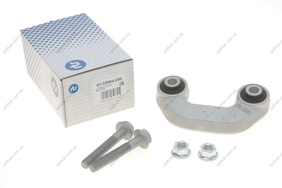 Тяга стабілізатора (переднього) Audi A8 94-02/Audi Allroad 00-05 (L=89.7mm) UA63 RTS 97-05964-056 (фото 1)