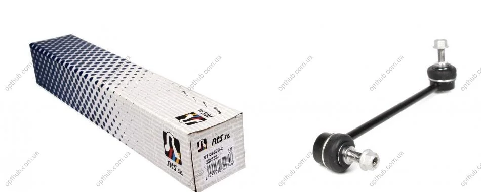 Тяга стабилизатора (переднього) (L) BMW 5 (E39) 95-04 UA63 RTS 97-09528-2 (фото 1)