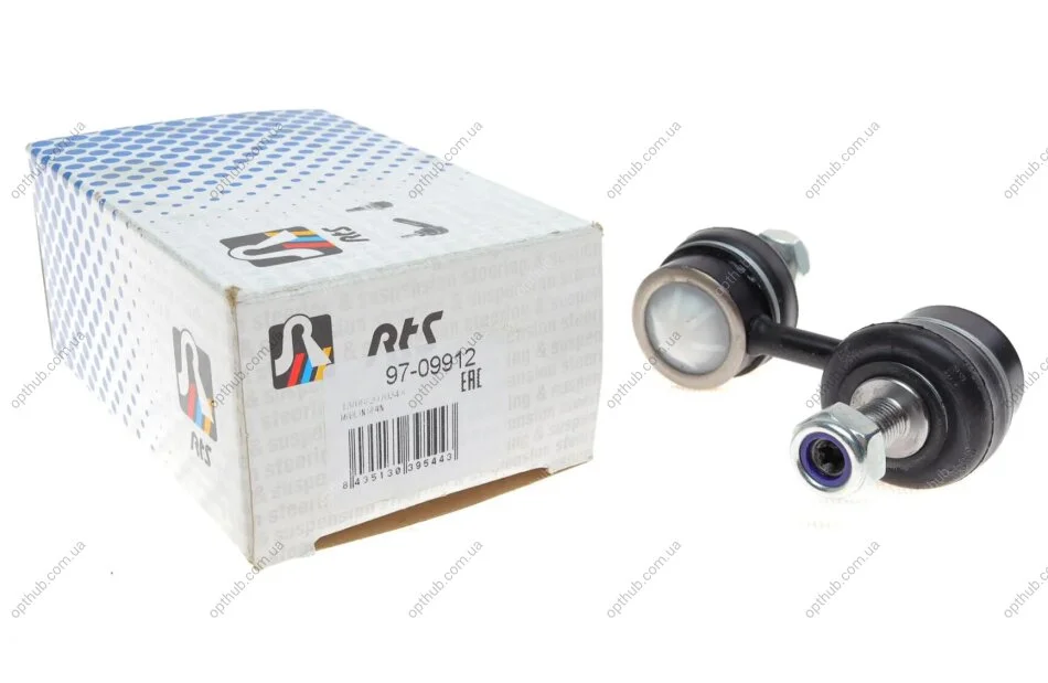 Тяга стабілізатора (переднього) Subaru Forester 02-/Impreza 00-/Legacy/Outback 03-09 (L=60mm) UA63 RTS 97-09912 (фото 1)
