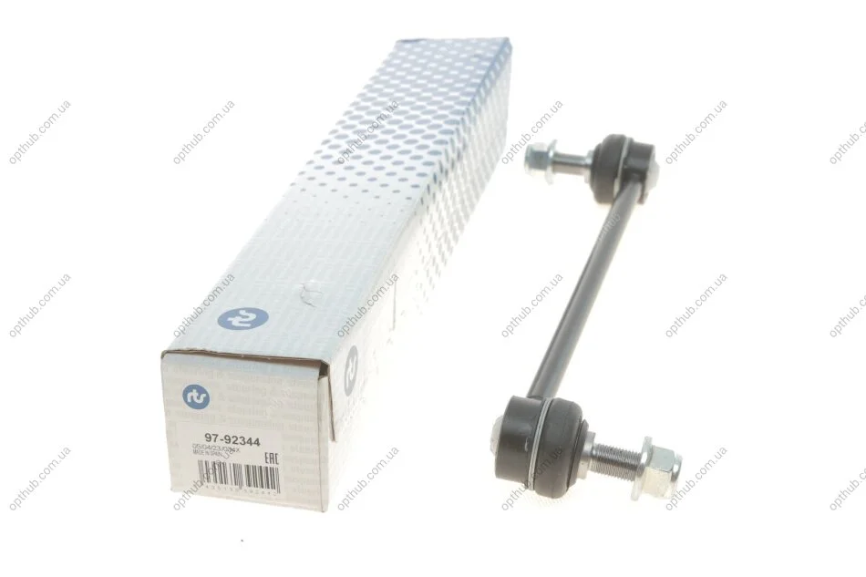Тяга стабилизатора (переднього) Nissan Juke/Leaf 10-/Qashqai 13-/Renault Kadjar 15- (L=284mm) UA63 RTS 97-92344 (фото 1)