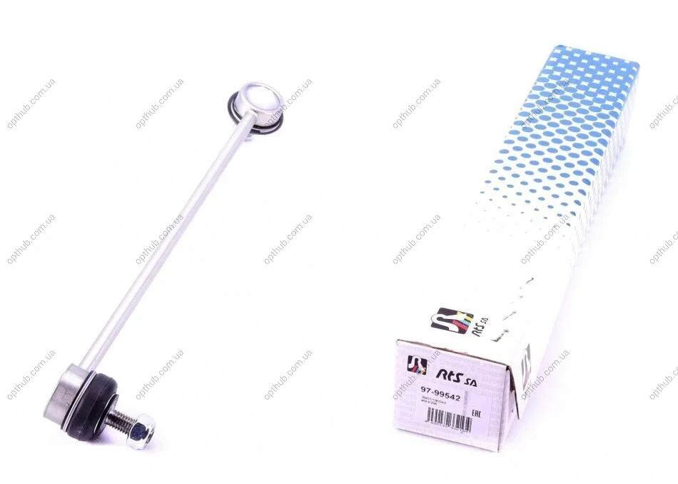 Тяга стабілізатора (переднього) (L) BMW 5 (E60/E61) 03-10 (L=300mm) UA63 RTS 97-99542 (фото 1)