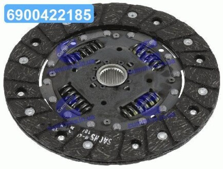 Диск зчеплення VW BORA, GOLF IV, POLO III, 97-05 SACHS 1862 517 031