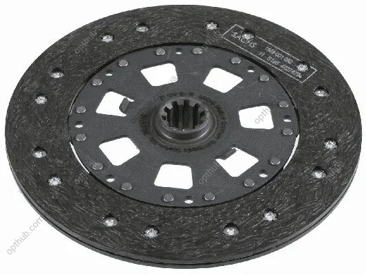Диск зчеплення BMW E36 2.3 E34 3.5 3.0 E32 3. -ua SACHS 1864 098 132 (фото 1)