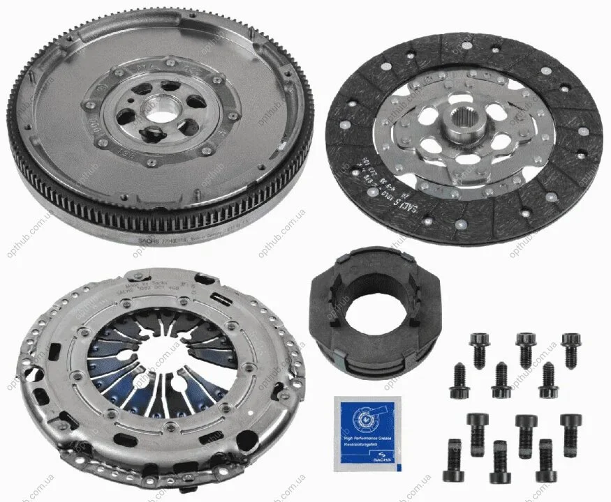 Комплект зчеплення з маховиком AUDI, SEAT, SKODA, VOLKSWAGEN -ua SACHS 2290 601 053 (фото 1)