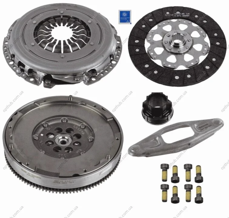 Комплект зчеплення з маховиком BMW BMW: 1 (E87), 3 (E46), 3 (E90), 3 CABRIOLET (E46), 3 COMPACT -ua SACHS 2290 601 127 (фото 1)