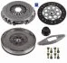 Комплект зчеплення з маховиком BMW BMW: 1 (E87), 3 (E46), 3 (E90), 3 CABRIOLET (E46), 3 COMPACT -ua SACHS 2290 601 127 (фото 1)