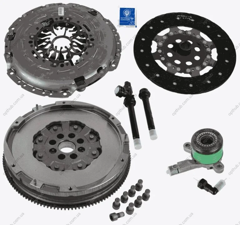 Комплект зчеплення з маховиком NISSAN: NV400 BUS (X62, X62B), NV400 KASTEN (X62, X62B), NV400 PR -ua SACHS 2290 601 137 (фото 1)