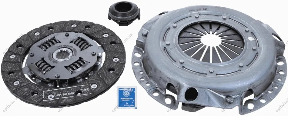 Зчеплення MITSUBISHI (вир-во) SACHS 3000 842 501 (фото 1)