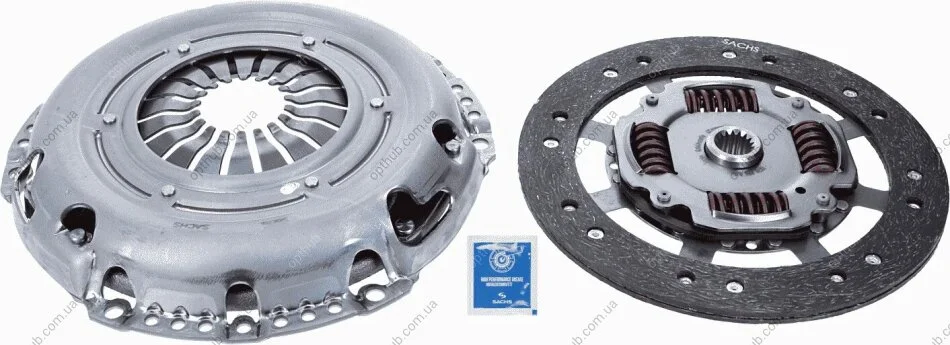 Комплект зчеплення FORD: FIESTA V (JH_, JD_), FUSION (JU_) MAZDA: 2 (DY) -ua SACHS 3000 950 016 (фото 1)