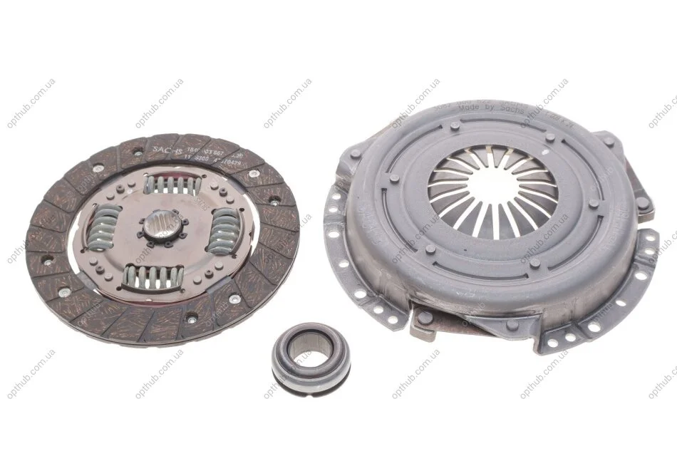 Комплект зчеплення CITRO?N: C2 (JM_), C3, C3 (FC_), C3 PLURIEL (HB_), SAXO (S0, S1), XSARA BREAK -ua SACHS 3000 950 017 (фото 1)